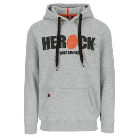 Herock Hero, sudadera con capucha, gris perla, talla L (pecho 39)