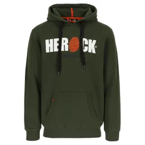 Herock Hero, sudadera con capucha, verde, talla L (pecho 39)