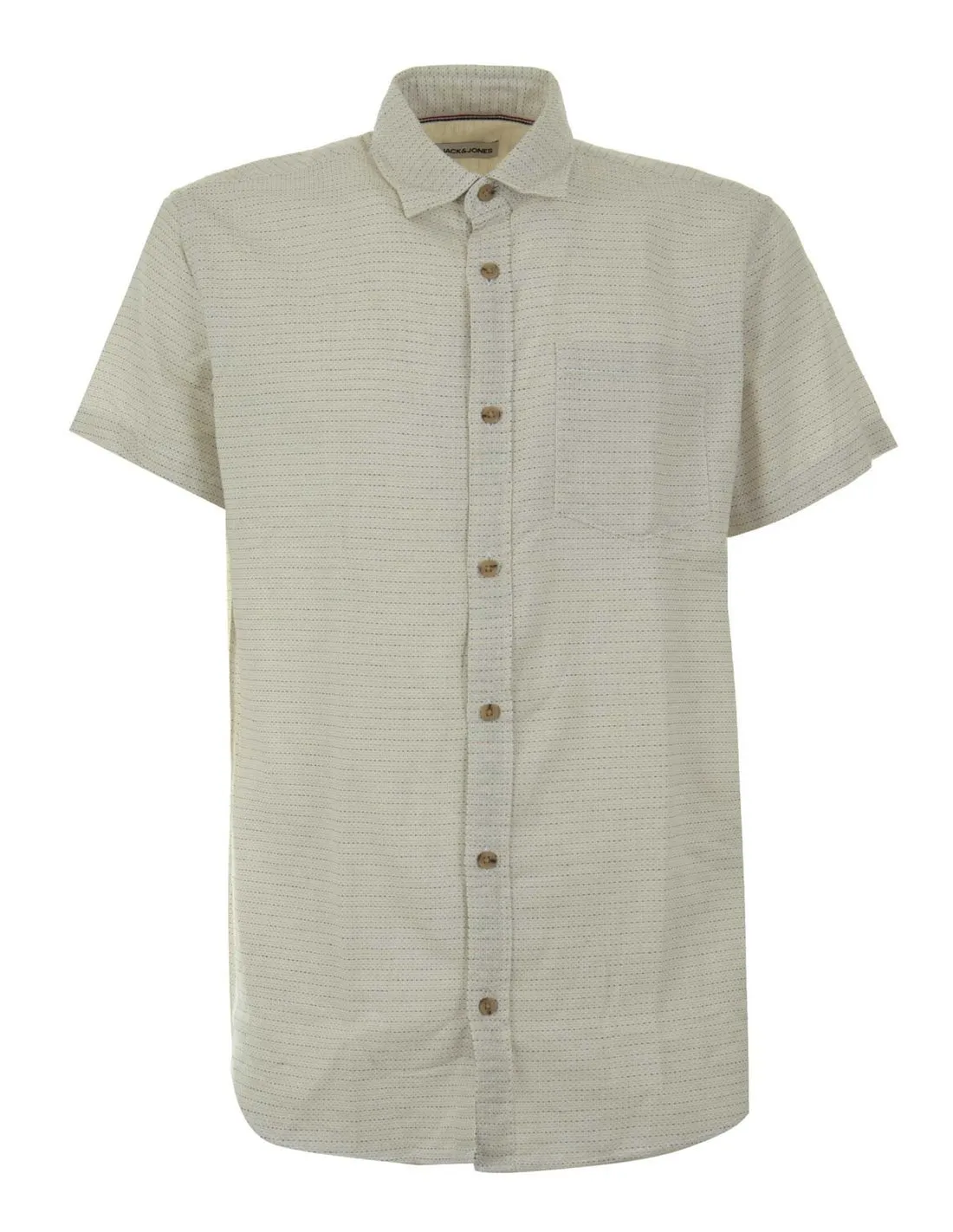 JACK & JONES - Camisa blanca JJEabel 12248524 Hombre