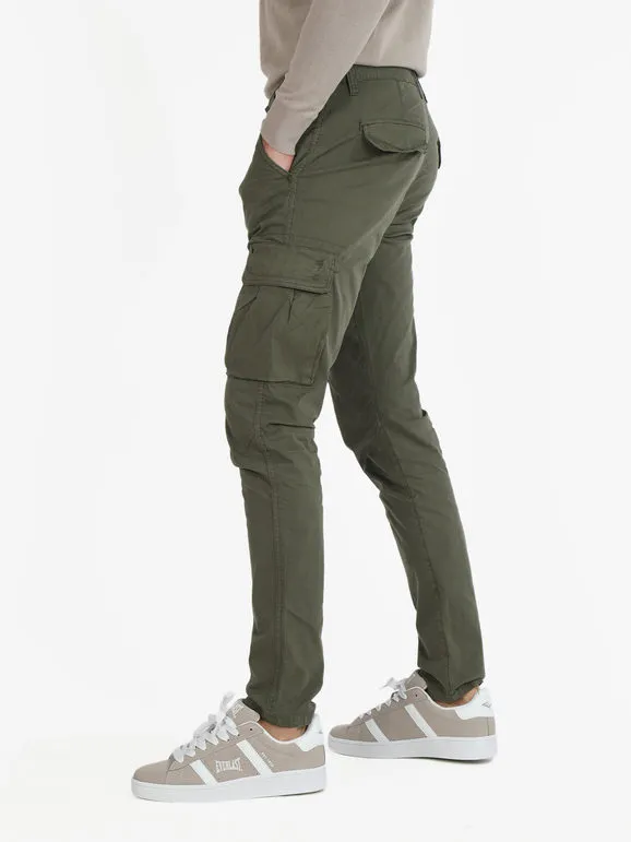 J.Sette Pantalón cargo de algodón para hombre en tallas grandes.