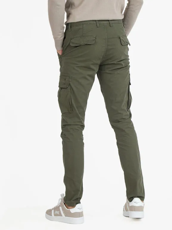 J.Sette Pantalón cargo de algodón para hombre en tallas grandes.