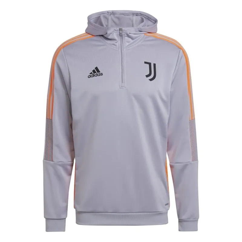 Juventus sudadera con capucha gris track hood 2021/22 Adidas