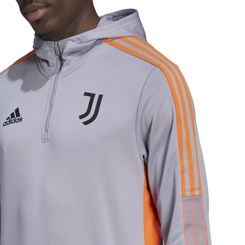 Juventus sudadera con capucha gris track hood 2021/22 Adidas