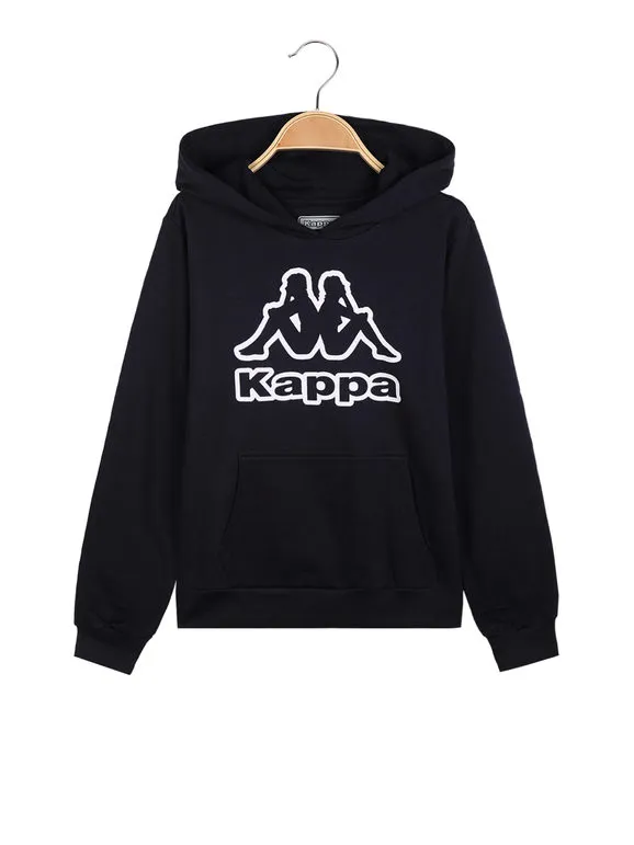 Kappa Sudadera con capucha para niño de felpa de algodón