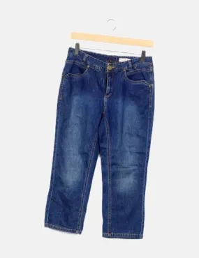 Kleymac Pantalón denim pirata