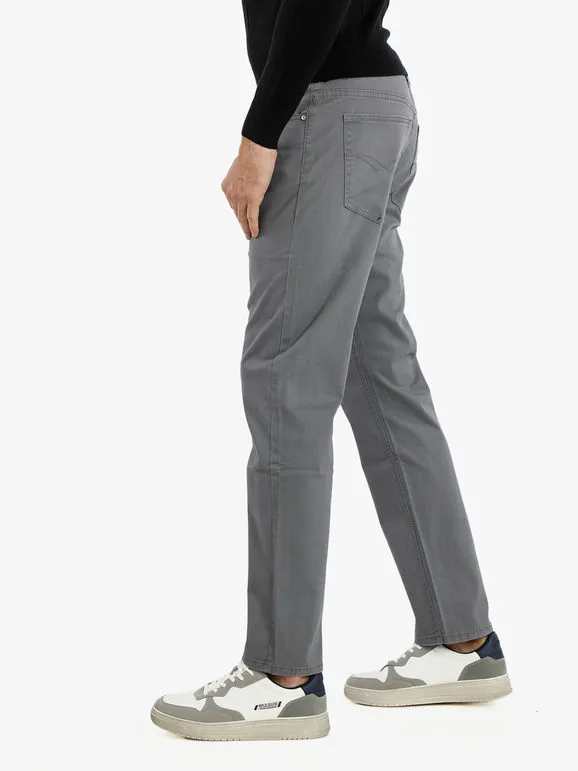 Max & Liu Pantalón de algodón de corte regular para hombre  tallas grandes