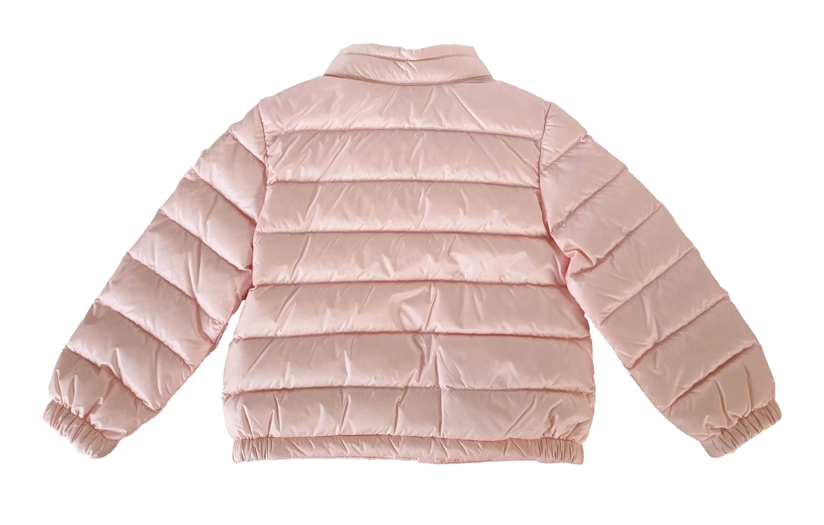 Moncler plumífero ligero niña sin capucha ACORUS rosa