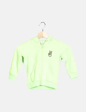 Name it Sudadera verde fluor