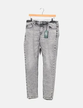 ONLY & SONS Jeans gris efecto desgastado