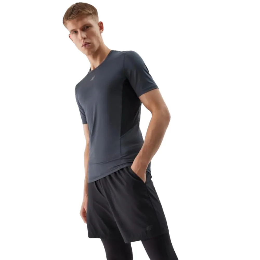 PANTALON CORTO ENTRENAMIENTO HOMBRE 4F. NEGRO TFSHM574