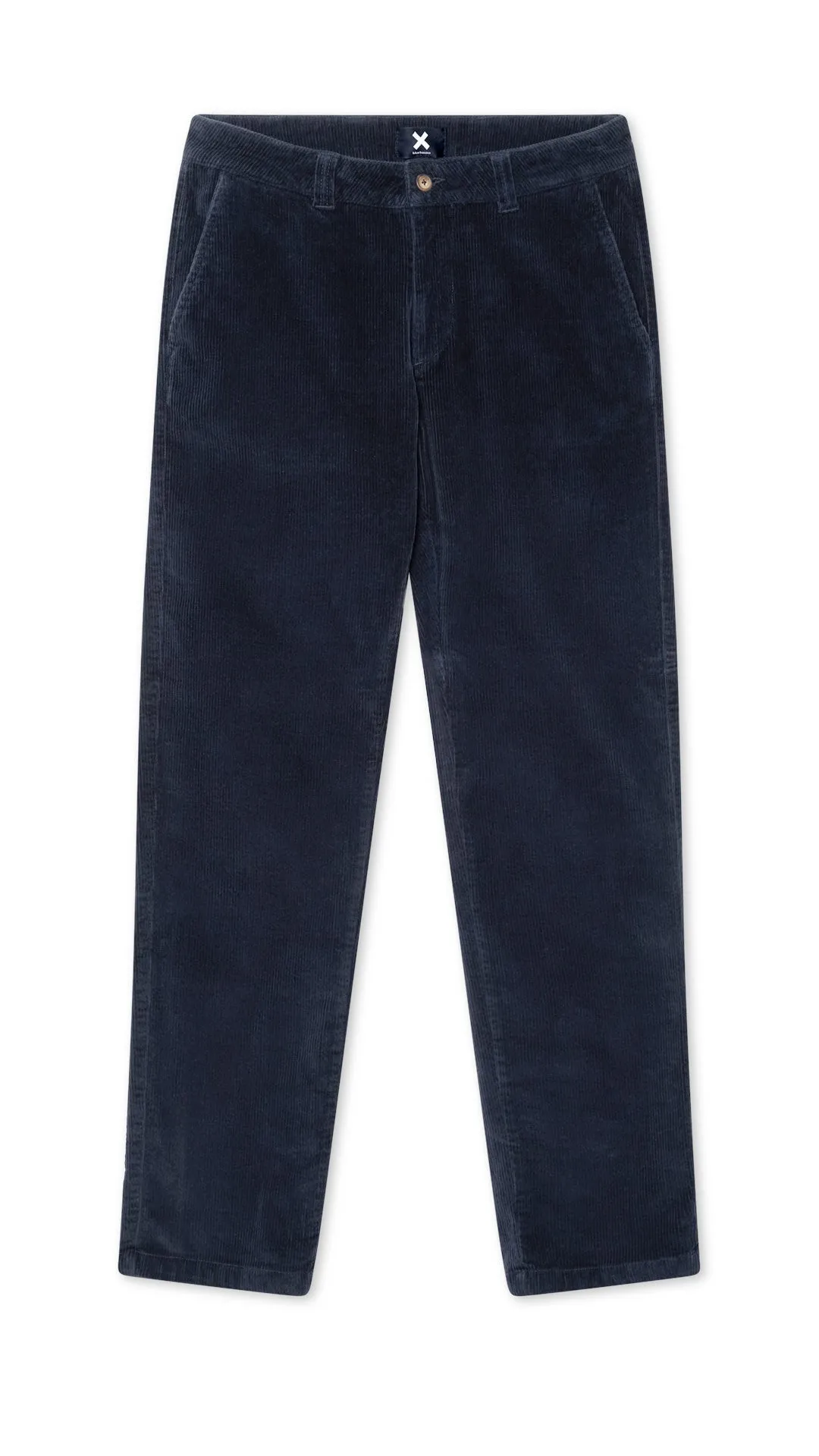 PANTALÓN STRAIGHT CORDUROY AZUL MARINO