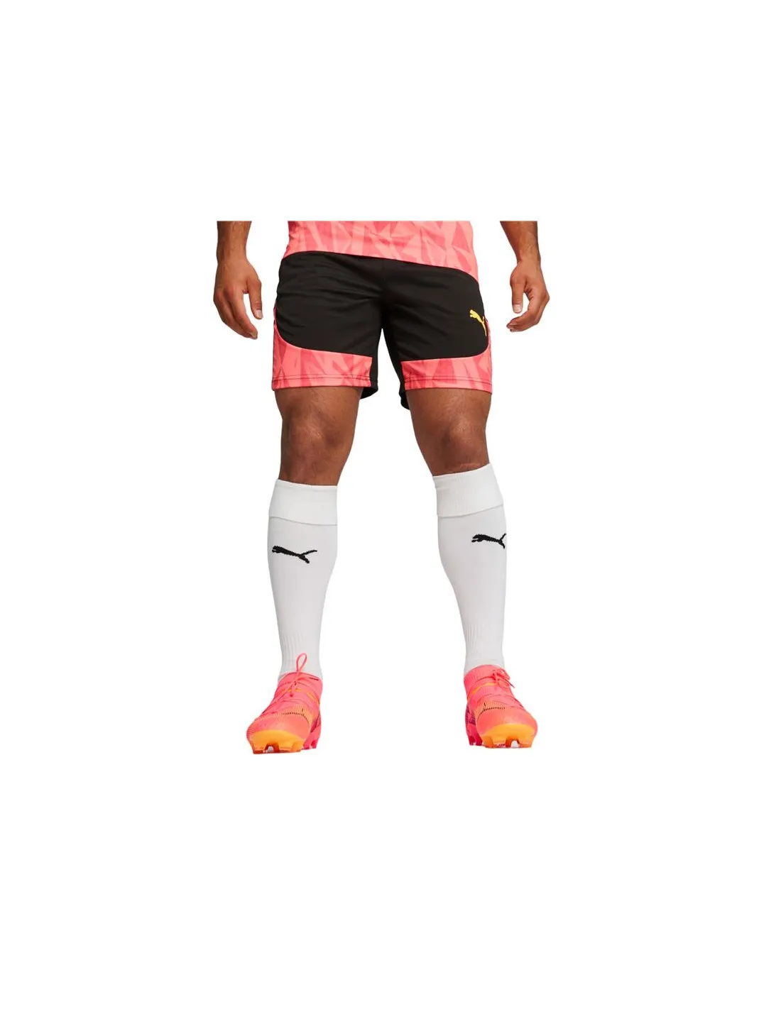 Pantalón corto de Fútbol Puma individualFINAL FF. Negro Hombre