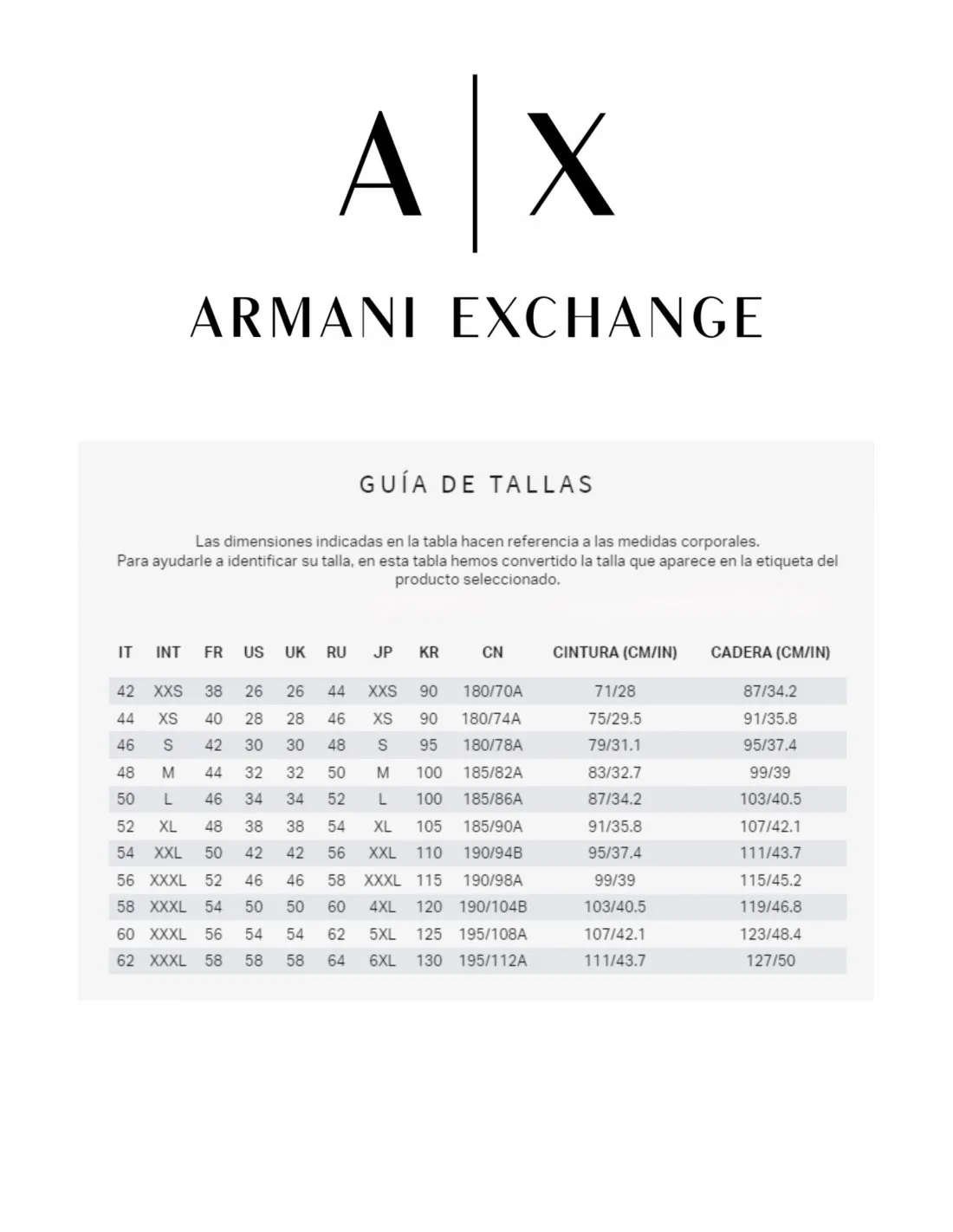 Pantalón corto estampado logo de Armani Exchange