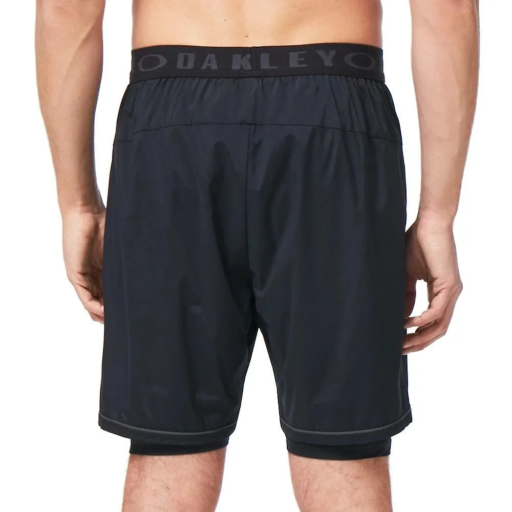 Pantalón corto Oakley COMPRESSION SHORT 9 - Blackout para hombre