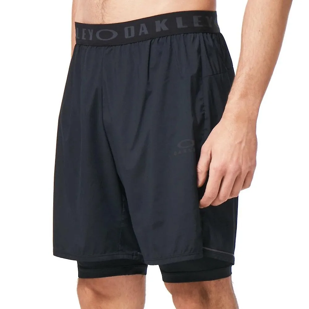 Pantalón corto Oakley COMPRESSION SHORT 9 - Blackout para hombre