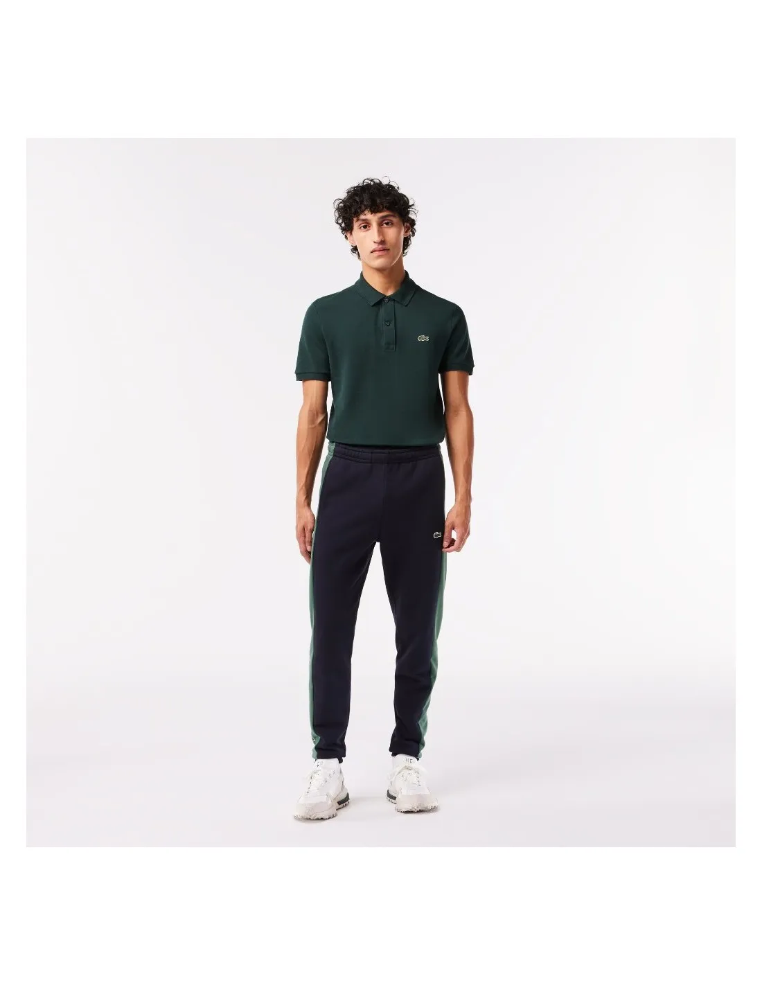 Pantalón de chándal Jogger con diseño color block de Lacoste