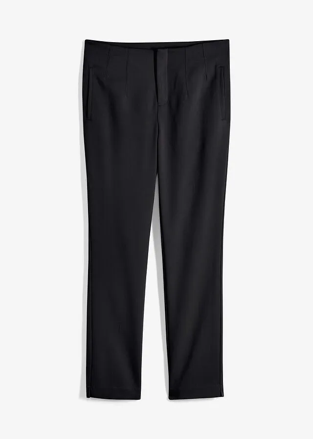 Pantalón de pinzas Negro