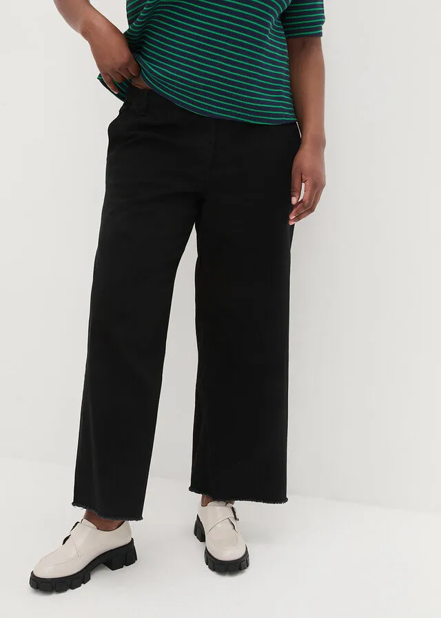 Pantalón de sarga Negro