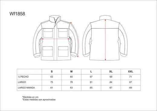 Parka acolchada e impermeable Gris / Granate