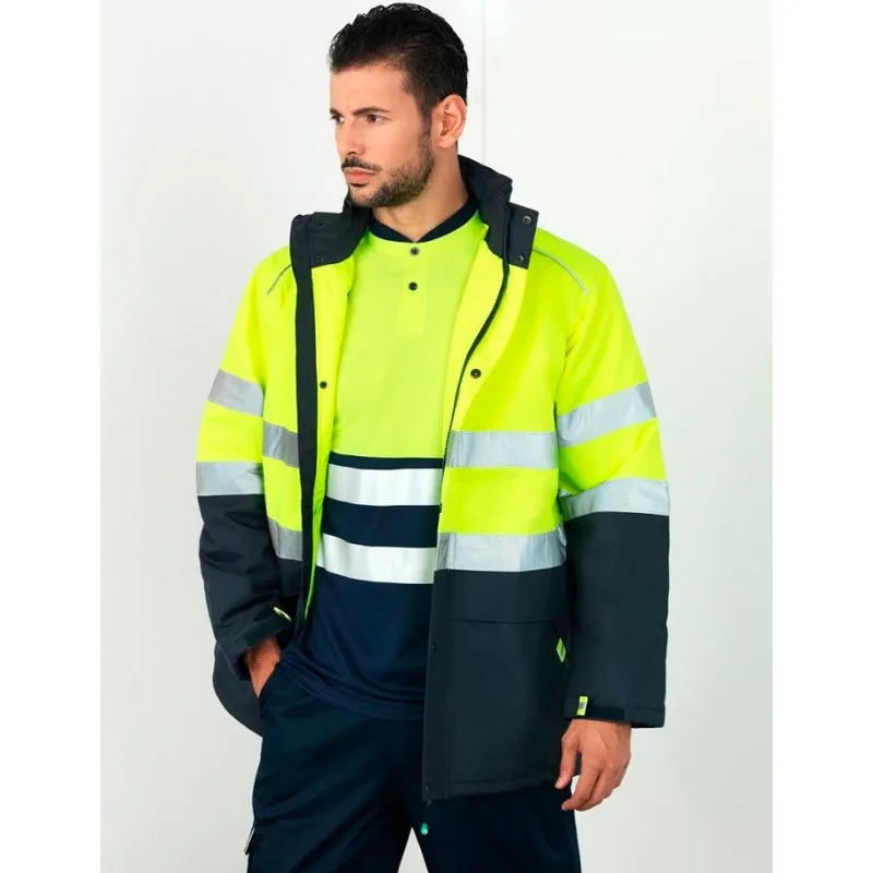 Parka combinada impermeable de alta visibilidad - Monza 4758