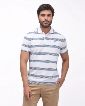 Polo Cuello Camisa Hombre Saylor Blanco Optico