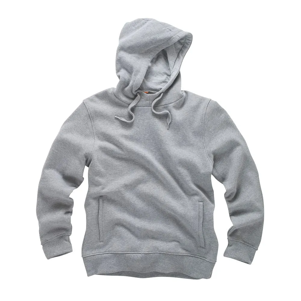 Scruffs Worker, sudadera con capucha, gris, talla M (pecho 44