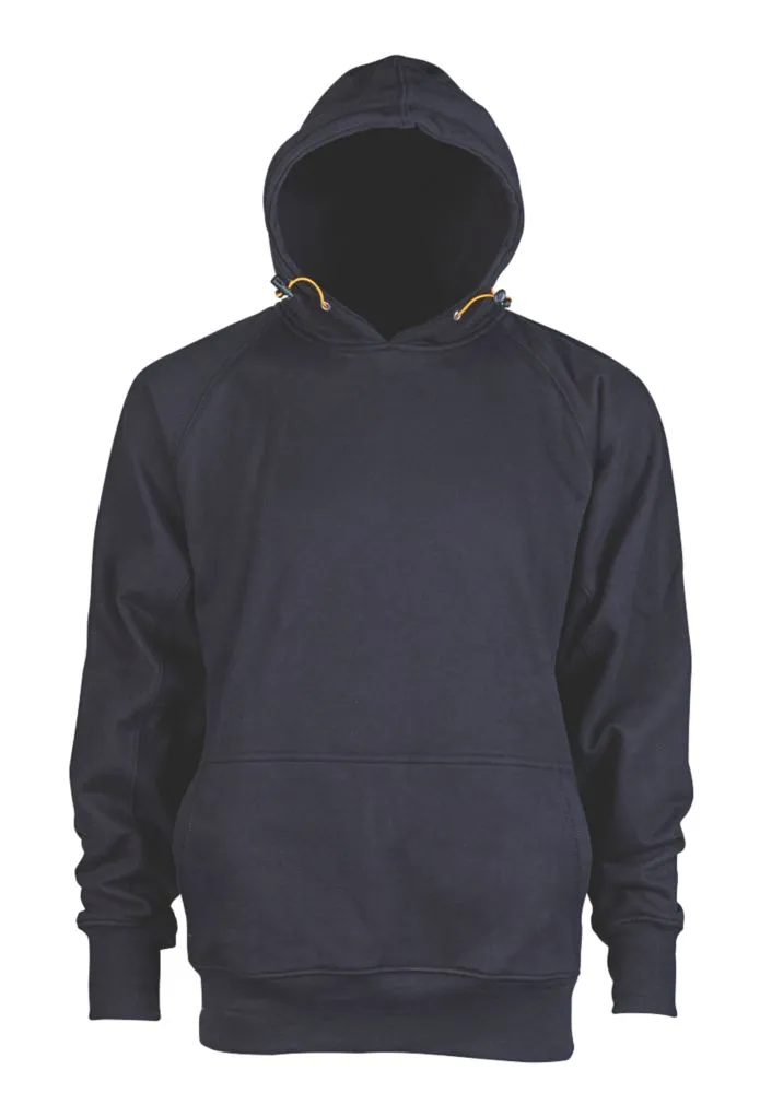 Site Alder, sudadera con capucha, negro, talla L (pecho 41