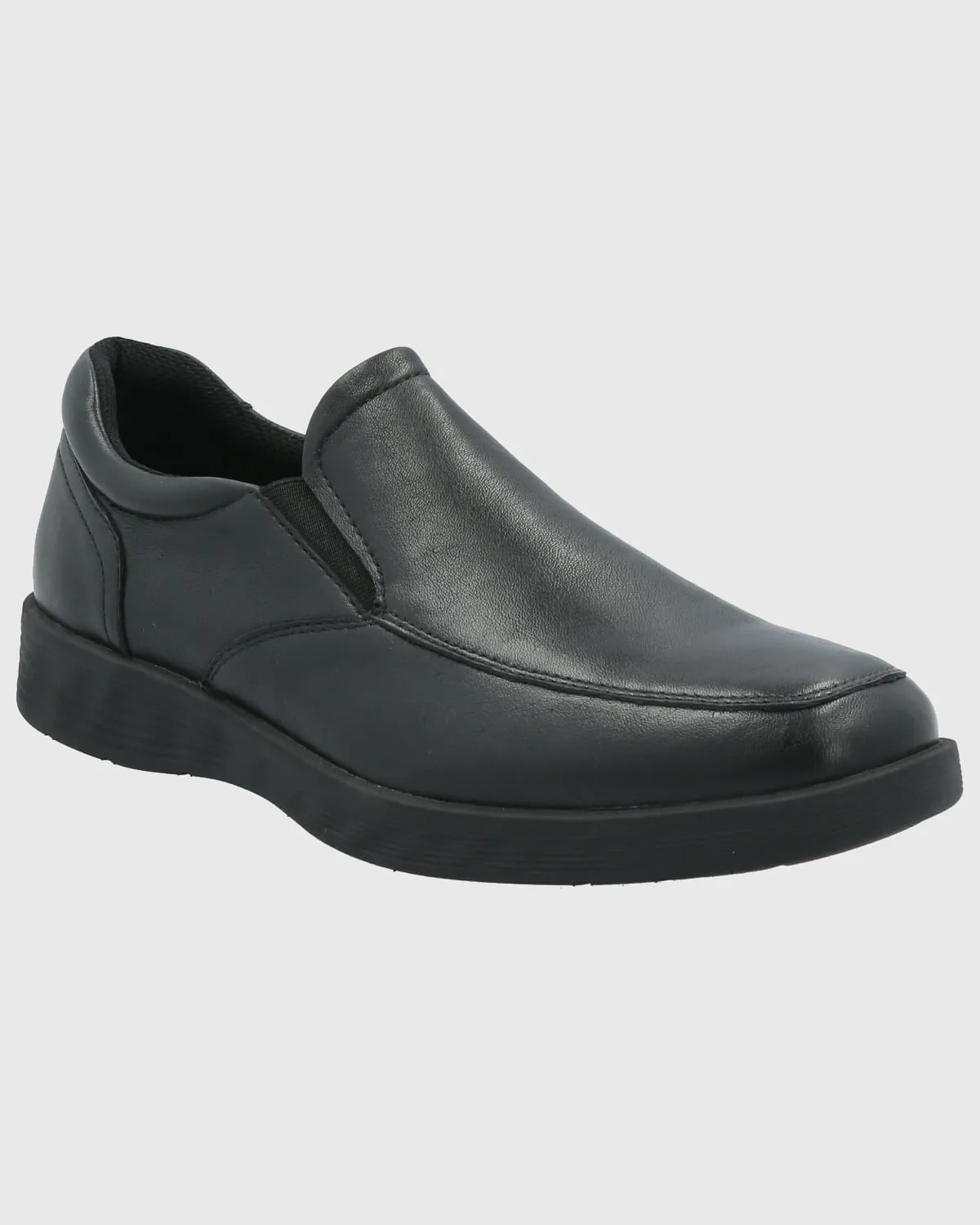 Slip On Cuero Hombre Spinal Urban Negro