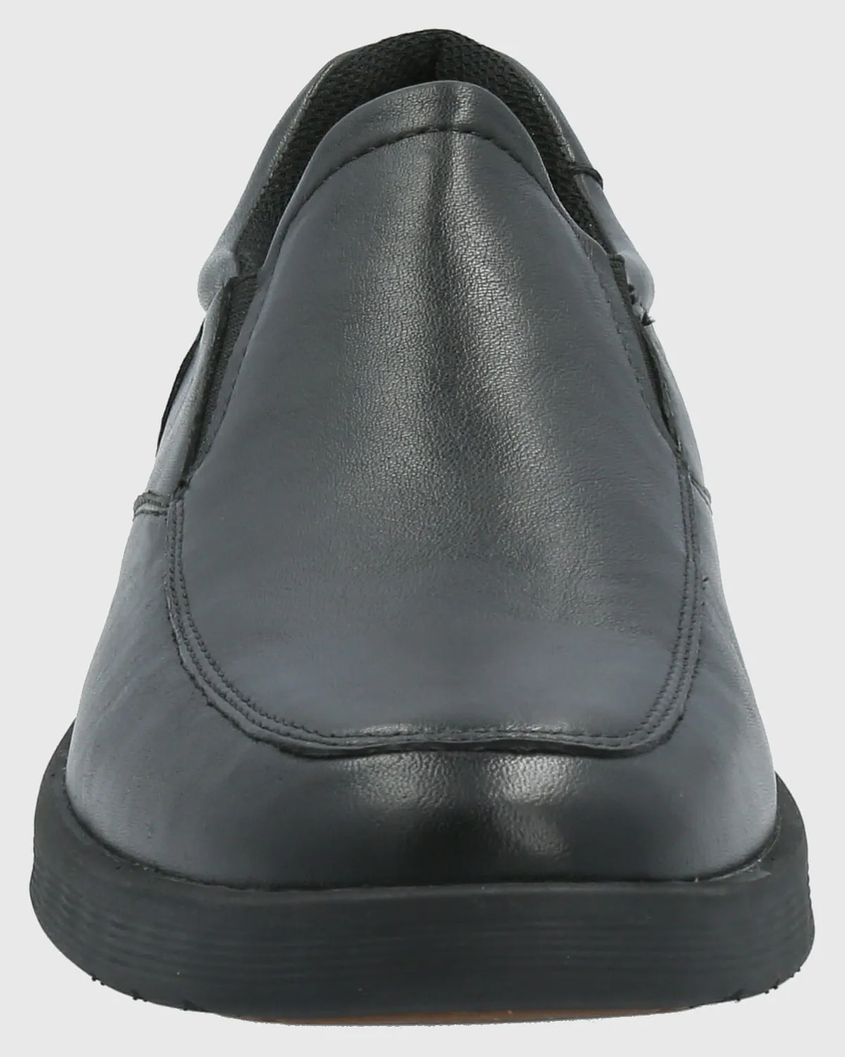 Slip On Cuero Hombre Spinal Urban Negro