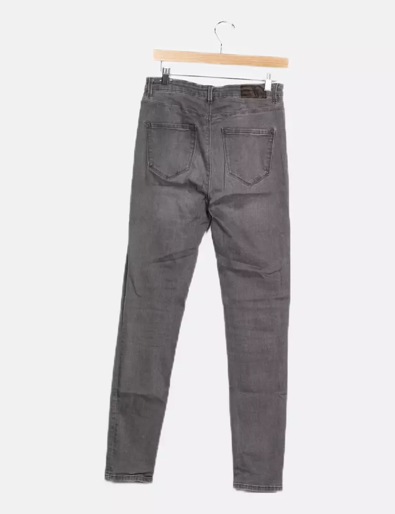 Springfield Pantalón gris denim