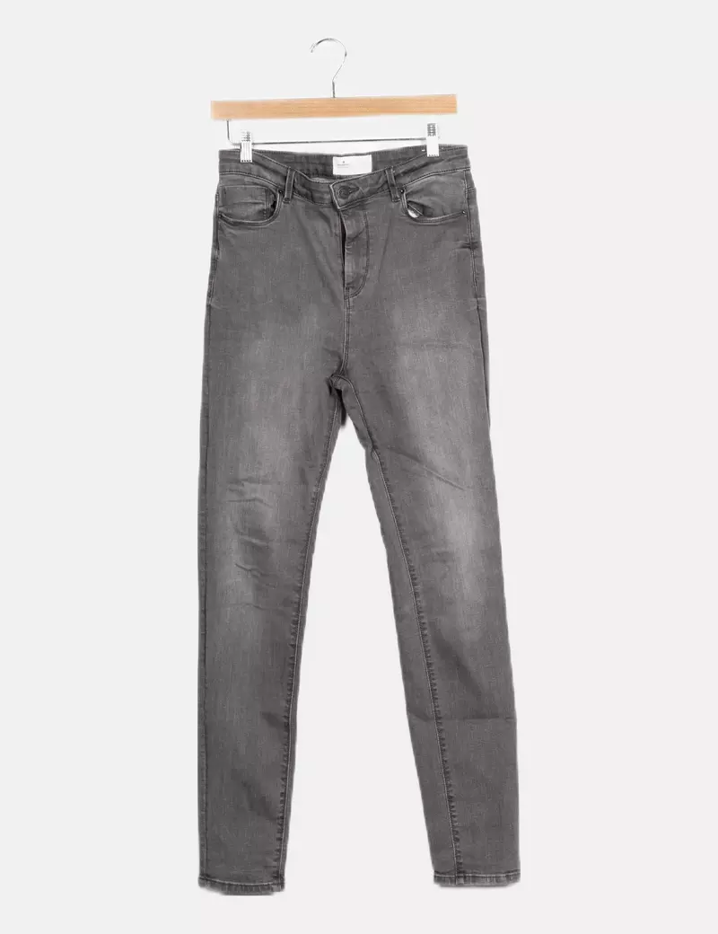 Springfield Pantalón gris denim