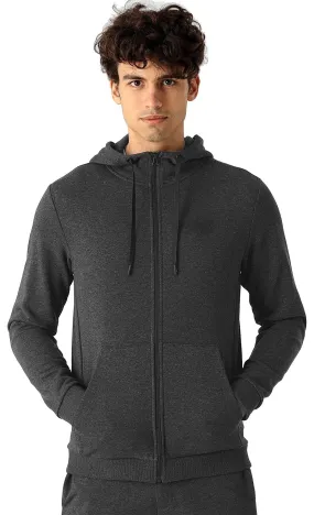 sudadera 4F NOSH4-BLM353 Zip - 23M/Dark Grey Melange - men´s