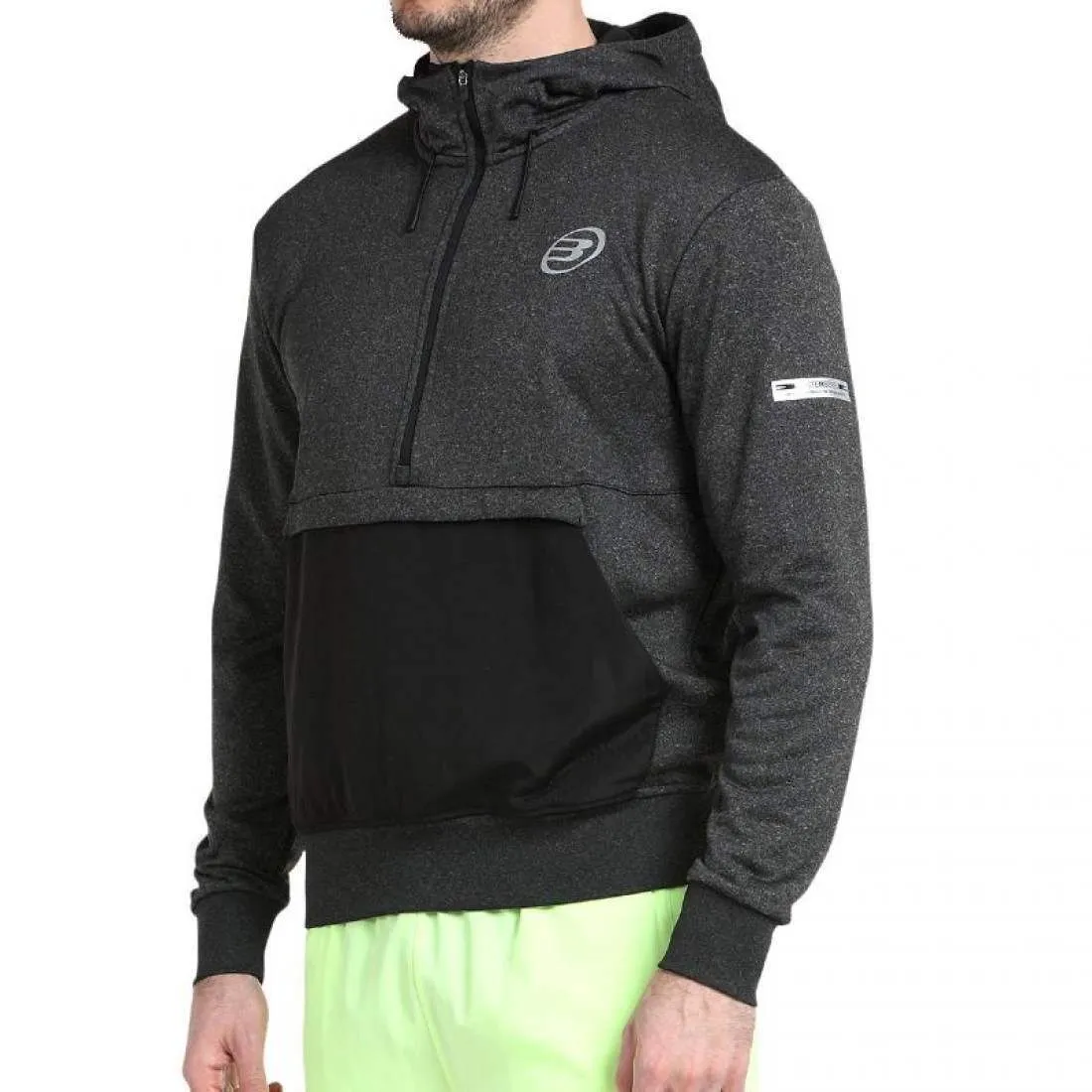 Sudadera Bullpadel Grafo Negro Vigore | Bullpadel