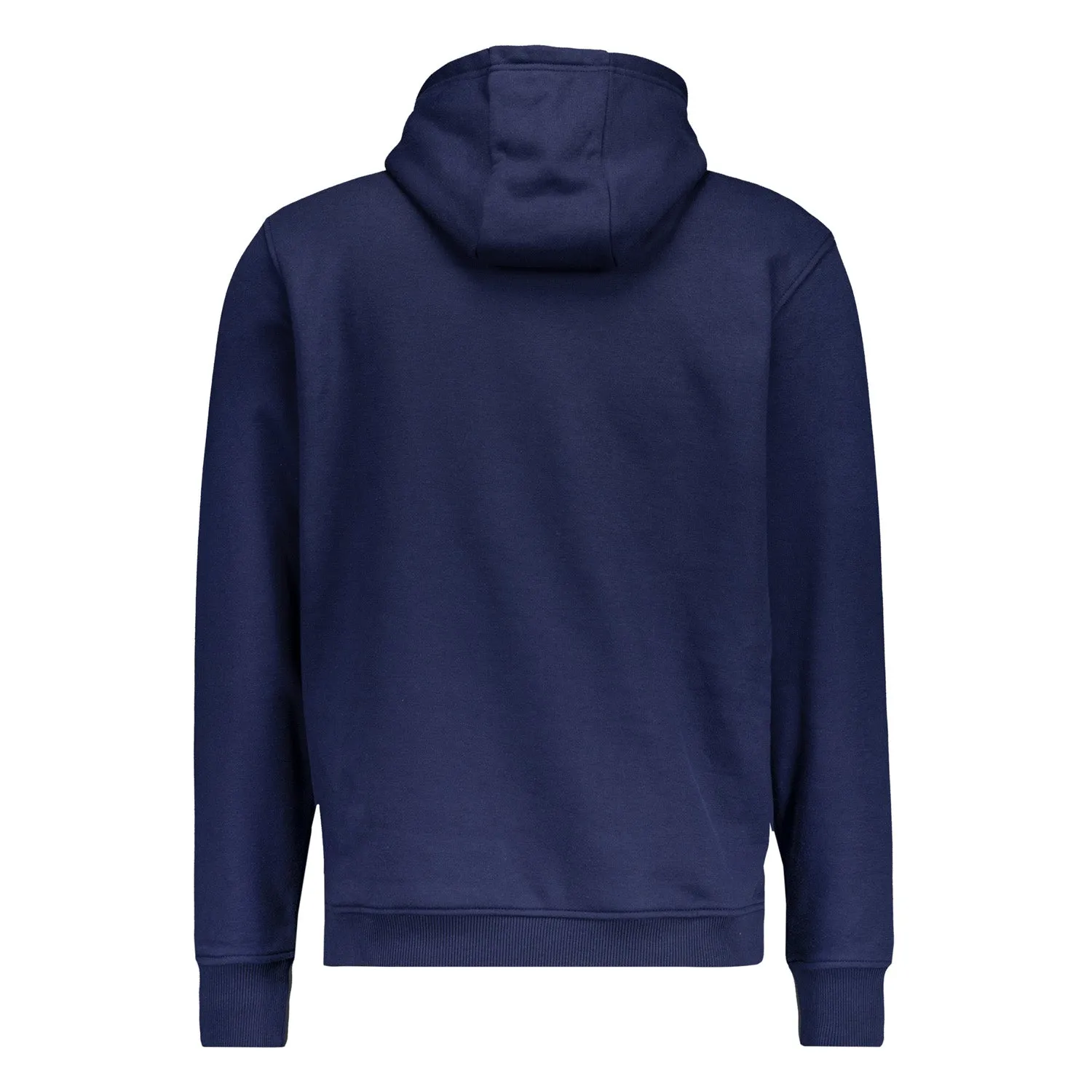 Sudadera Capucha Azul Hombre ECO Essentials Real Madrid Escudo Color