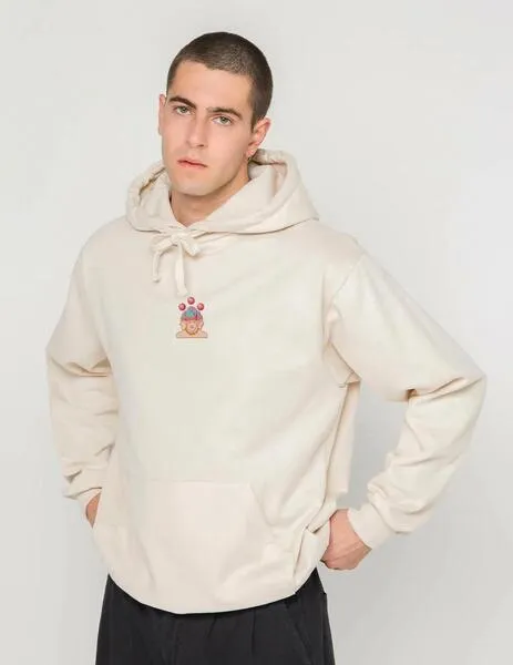 Sudadera Capucha KAOTIKO NAIROBI - Ivory