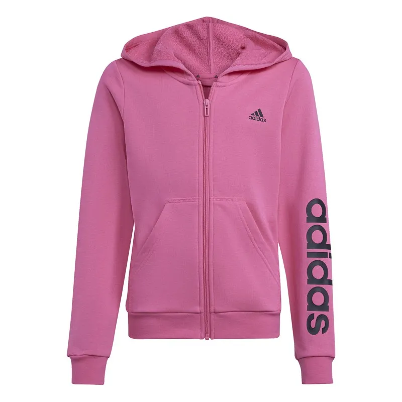 Sudadera con capucha Adidas Essentials Linear Logo Zip Up Junior