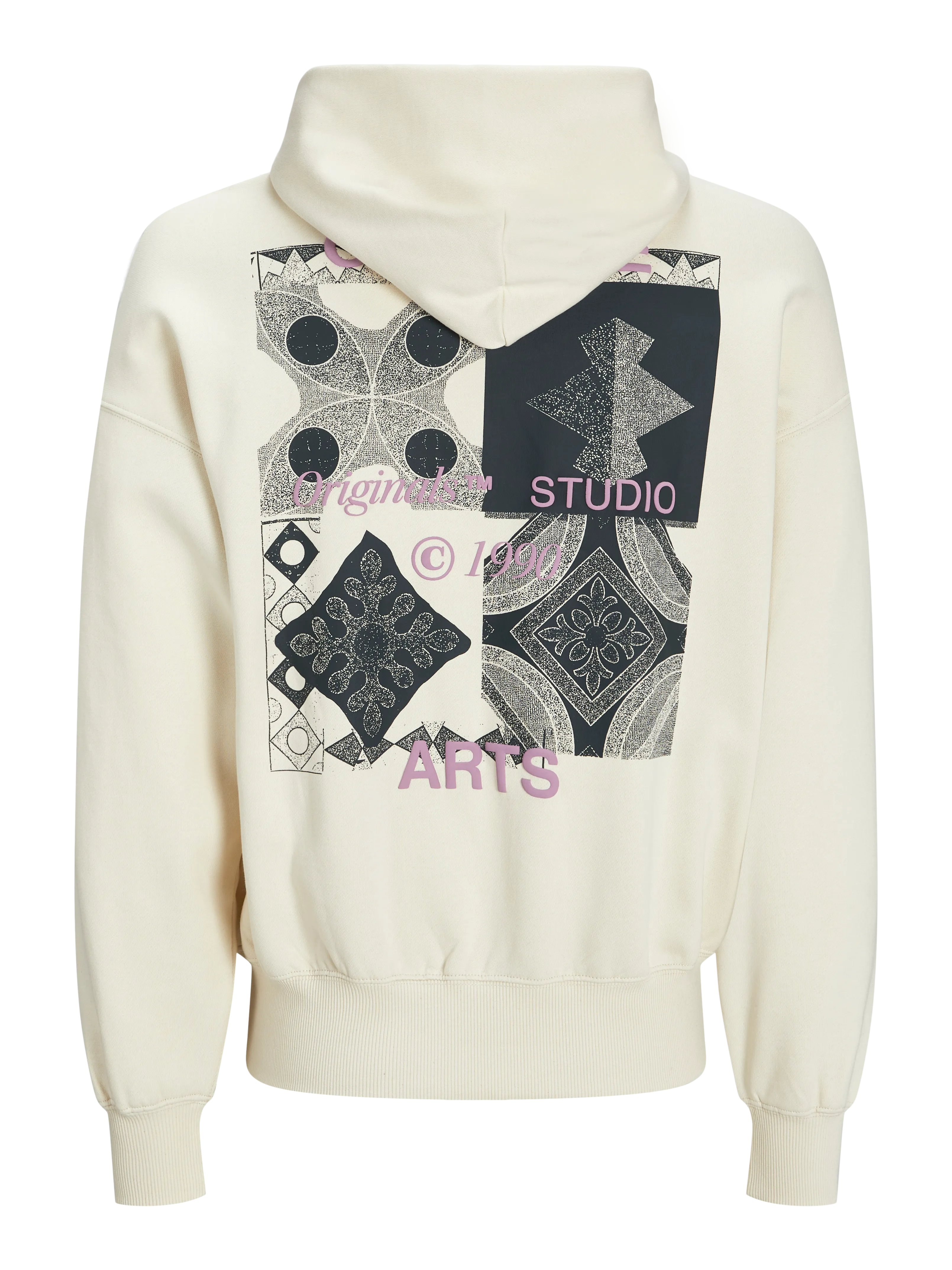 Sudadera con capucha Estampado | Blanco hueso | Jack & Jones®