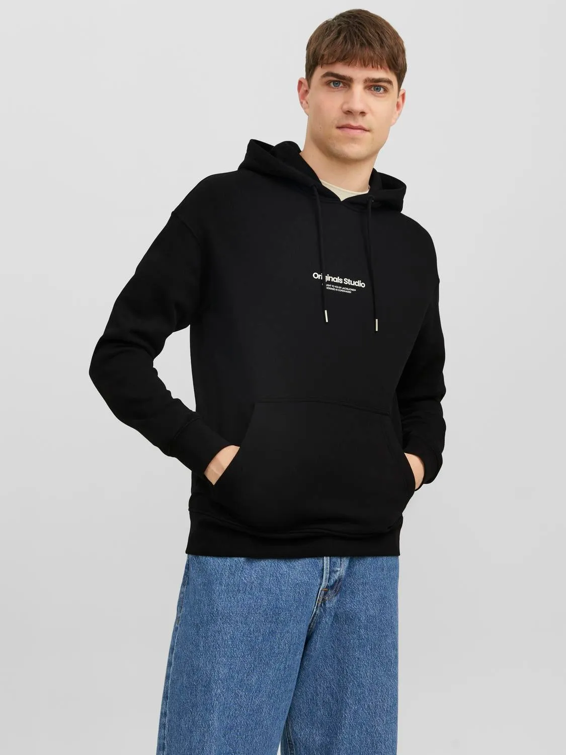 Sudadera con capucha Estampado | Negro | Jack & Jones®