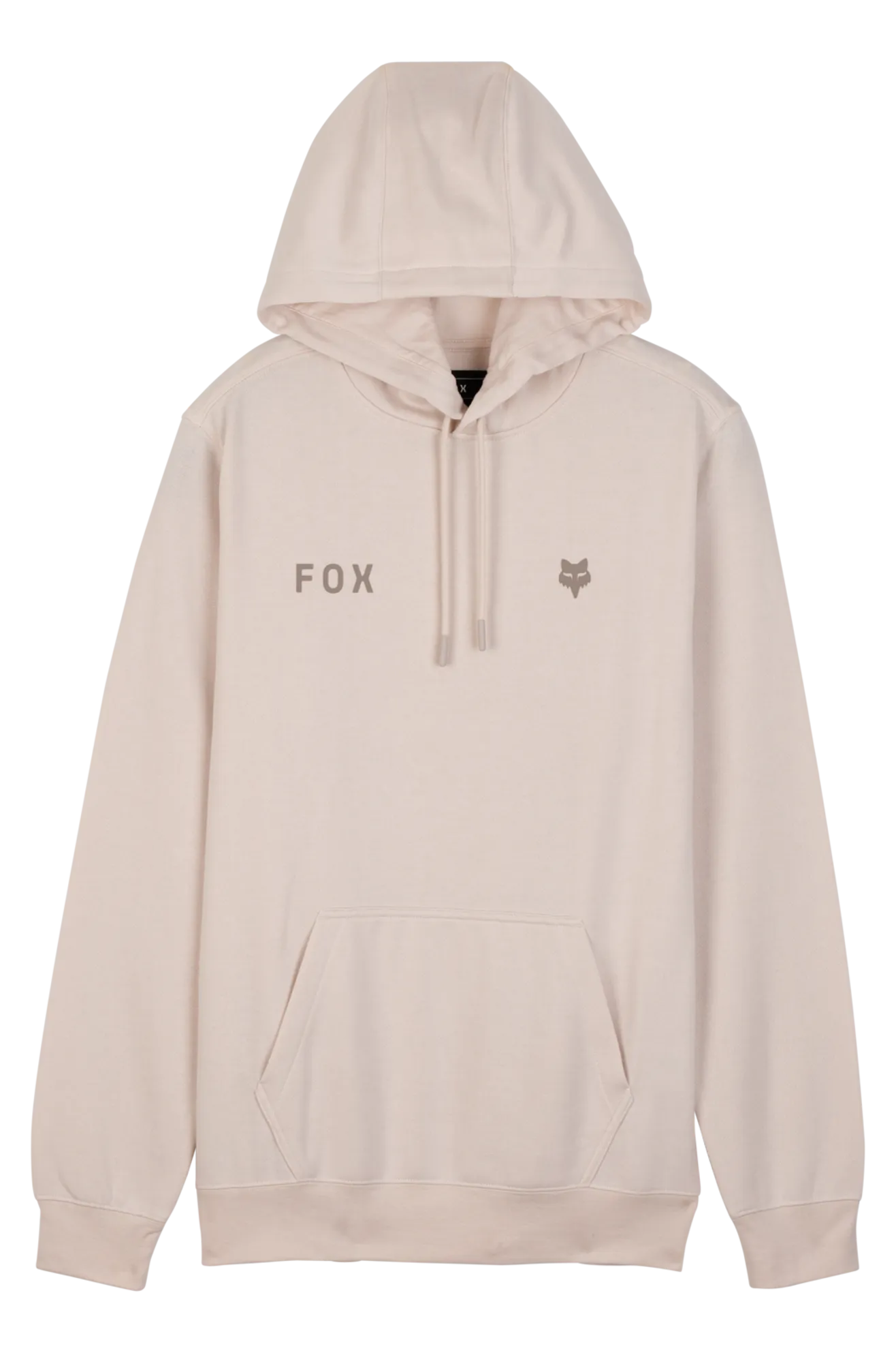 Sudadera con Capucha FOX Wordmark Fleece Blanco Vintage