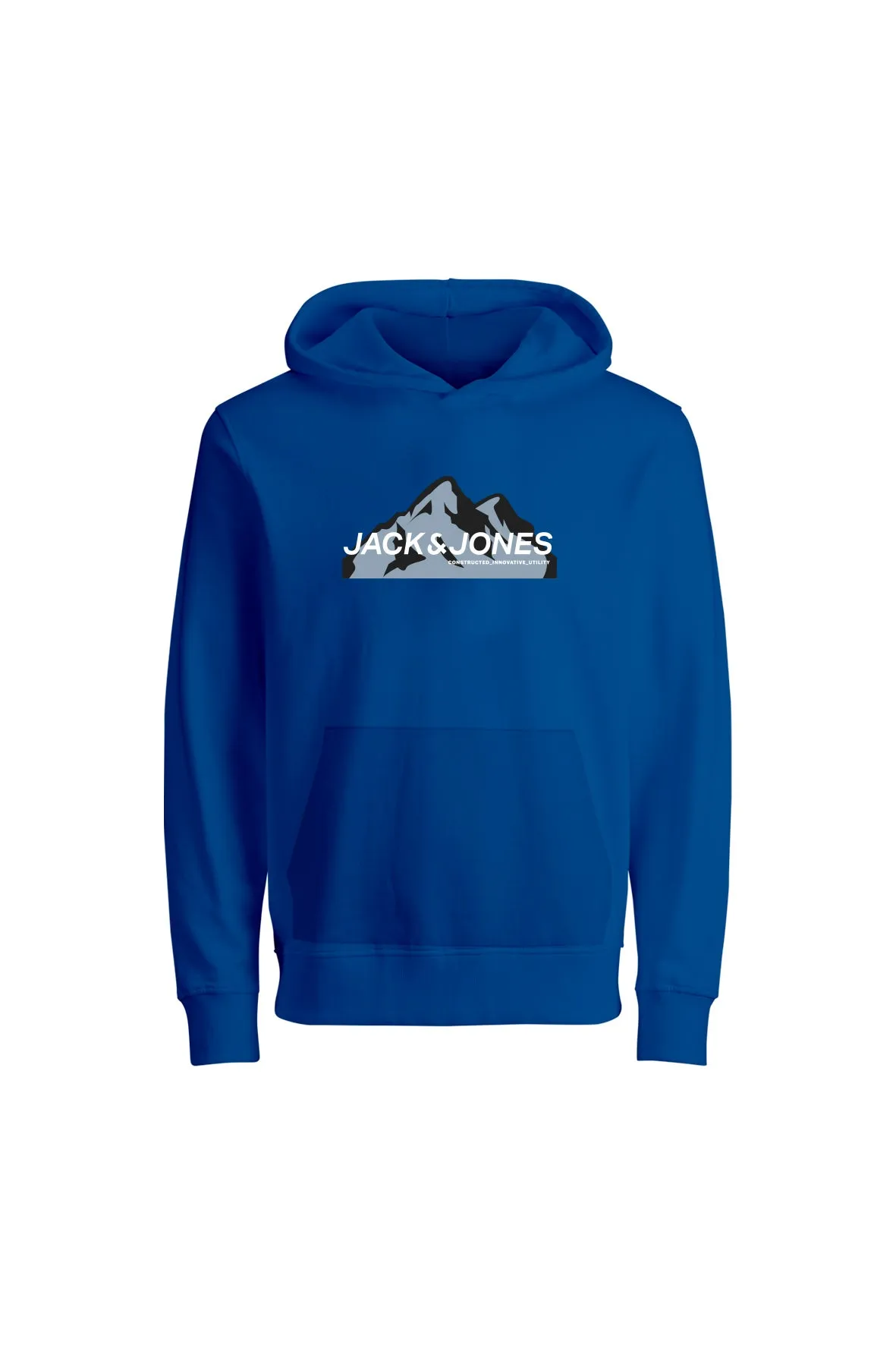 Sudadera con capucha Logotipo Bebés | Azul intermedio | Jack & Jones®