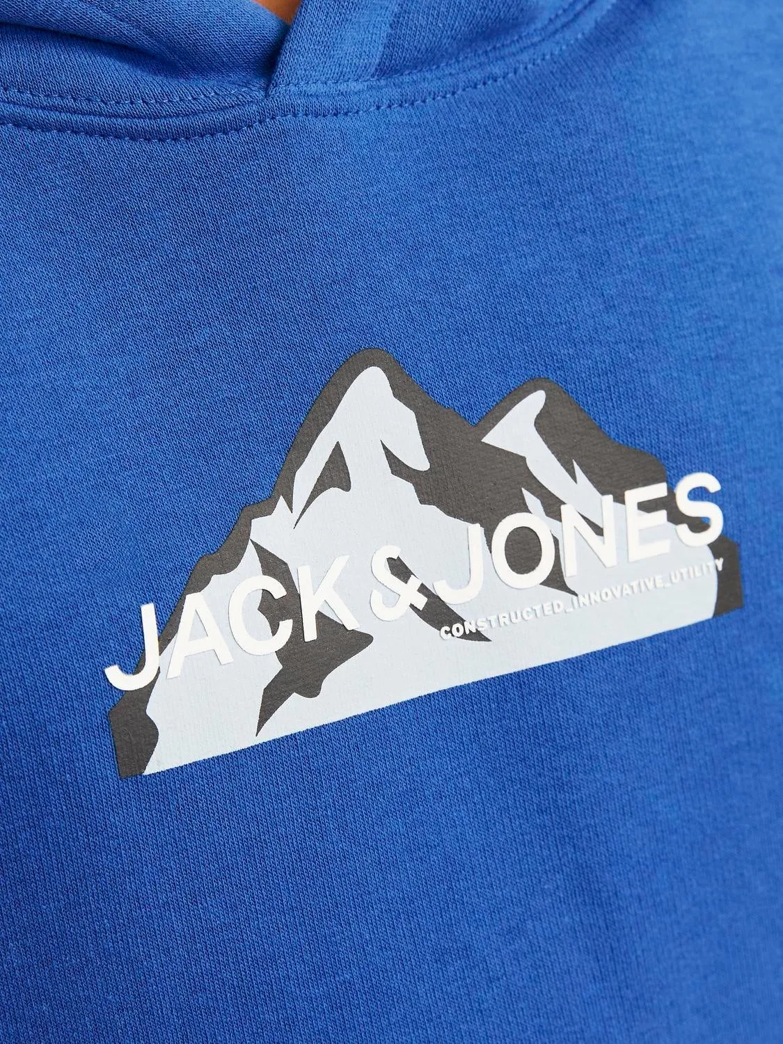 Sudadera con capucha Logotipo Bebés | Azul intermedio | Jack & Jones®