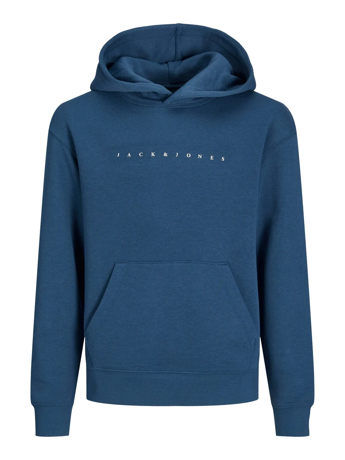 Sudadera con capucha Logotipo Junior | Azul oscuro | Jack & Jones®