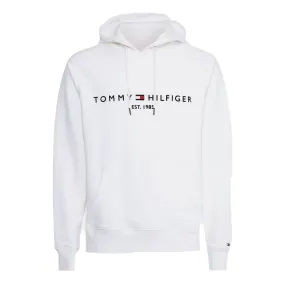 Sudadera con capucha Tommy Hilfiger Logo Blanca