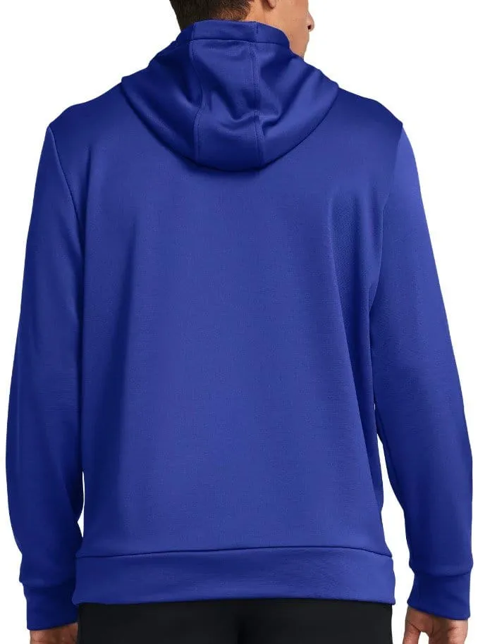 Sudadera con capucha Under UA Armour Fleece Wordmark HD-BLU