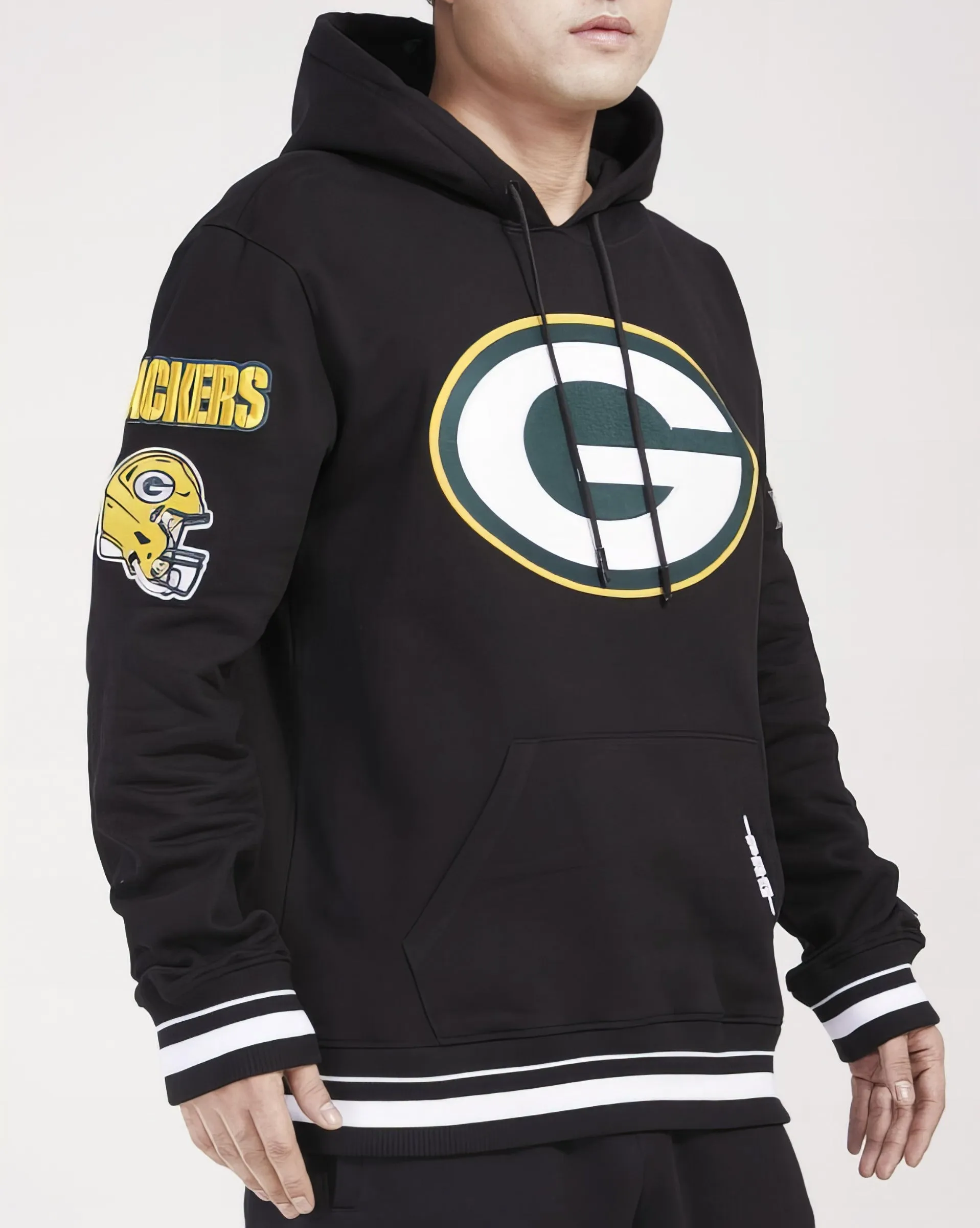 Sudadera Con Gorro Mash Up Pro Standard Green Bay Packers