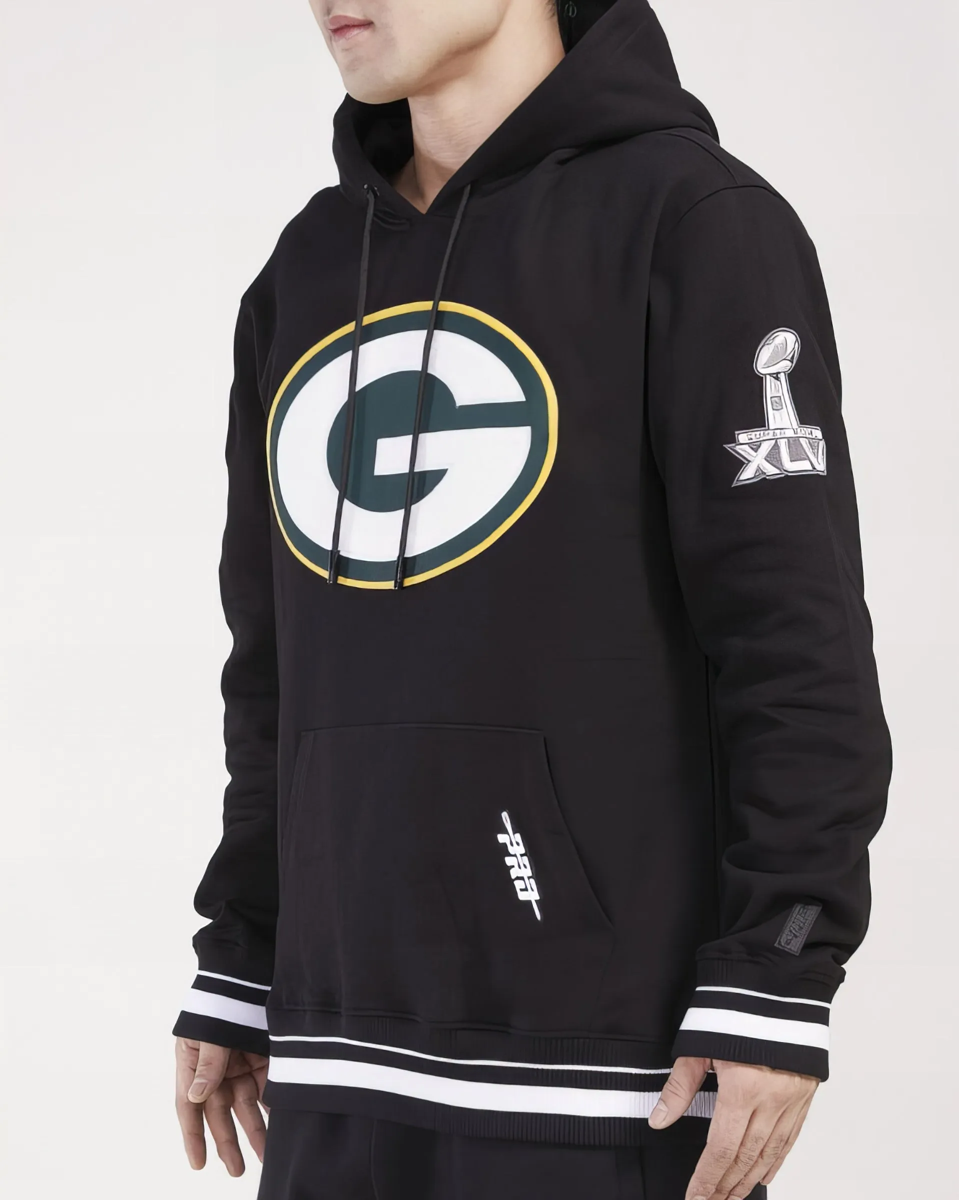 Sudadera Con Gorro Mash Up Pro Standard Green Bay Packers