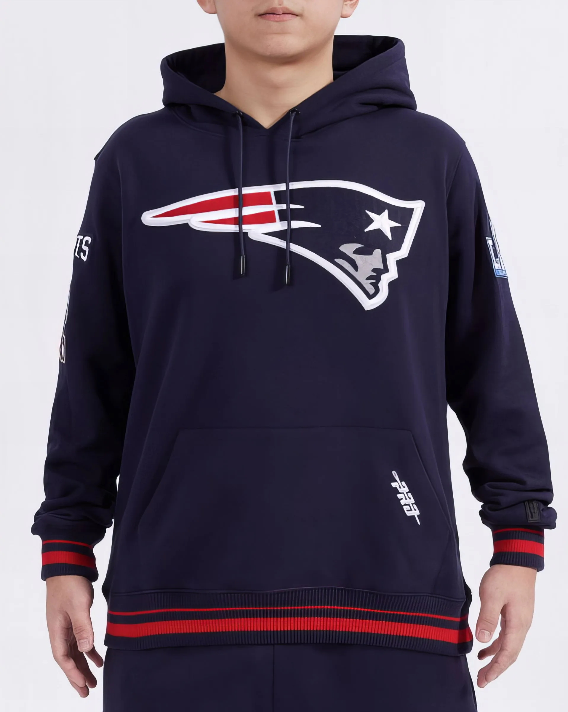 Sudadera Con Gorro Mash Up Pro Standard New England Patriots