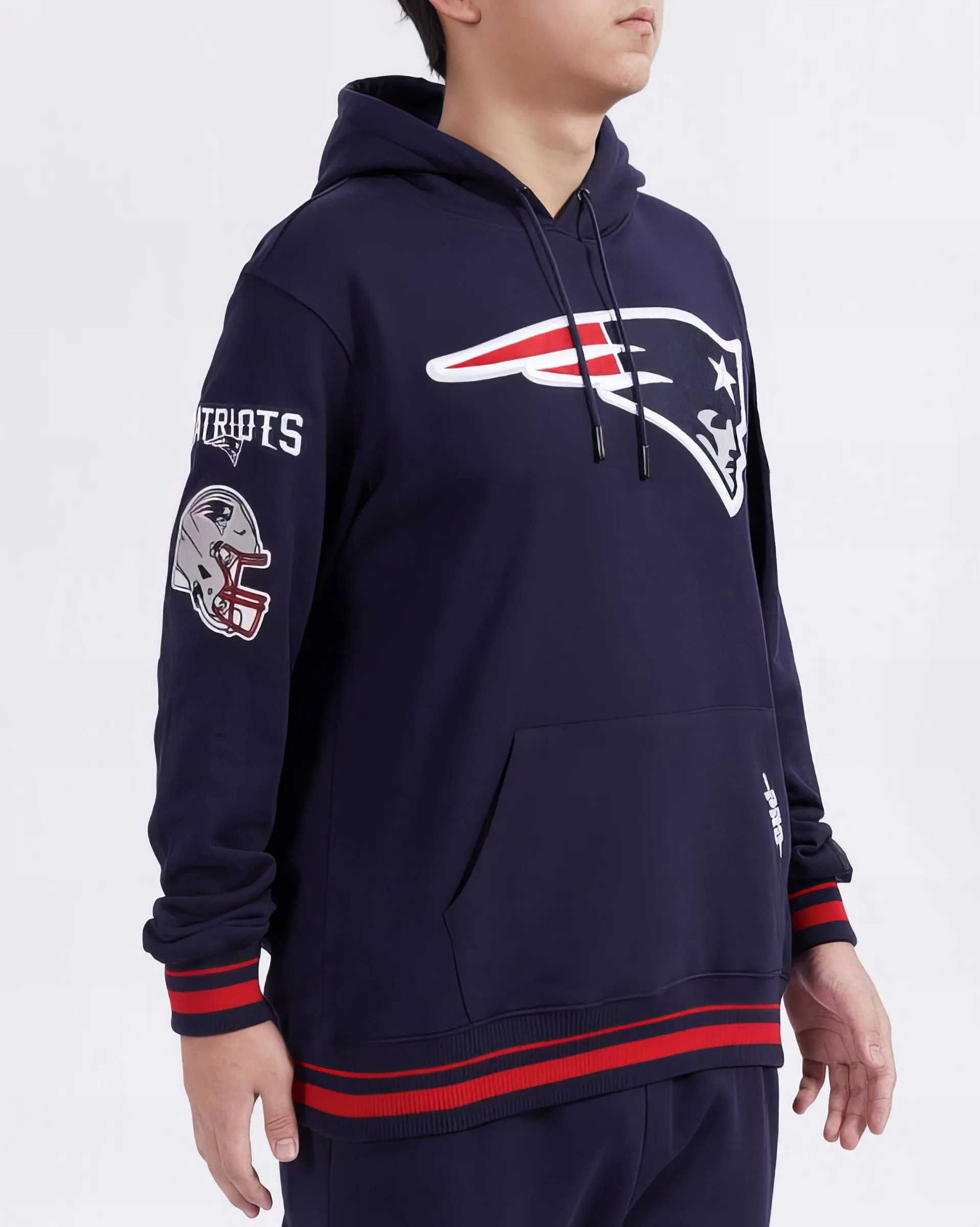 Sudadera Con Gorro Mash Up Pro Standard New England Patriots