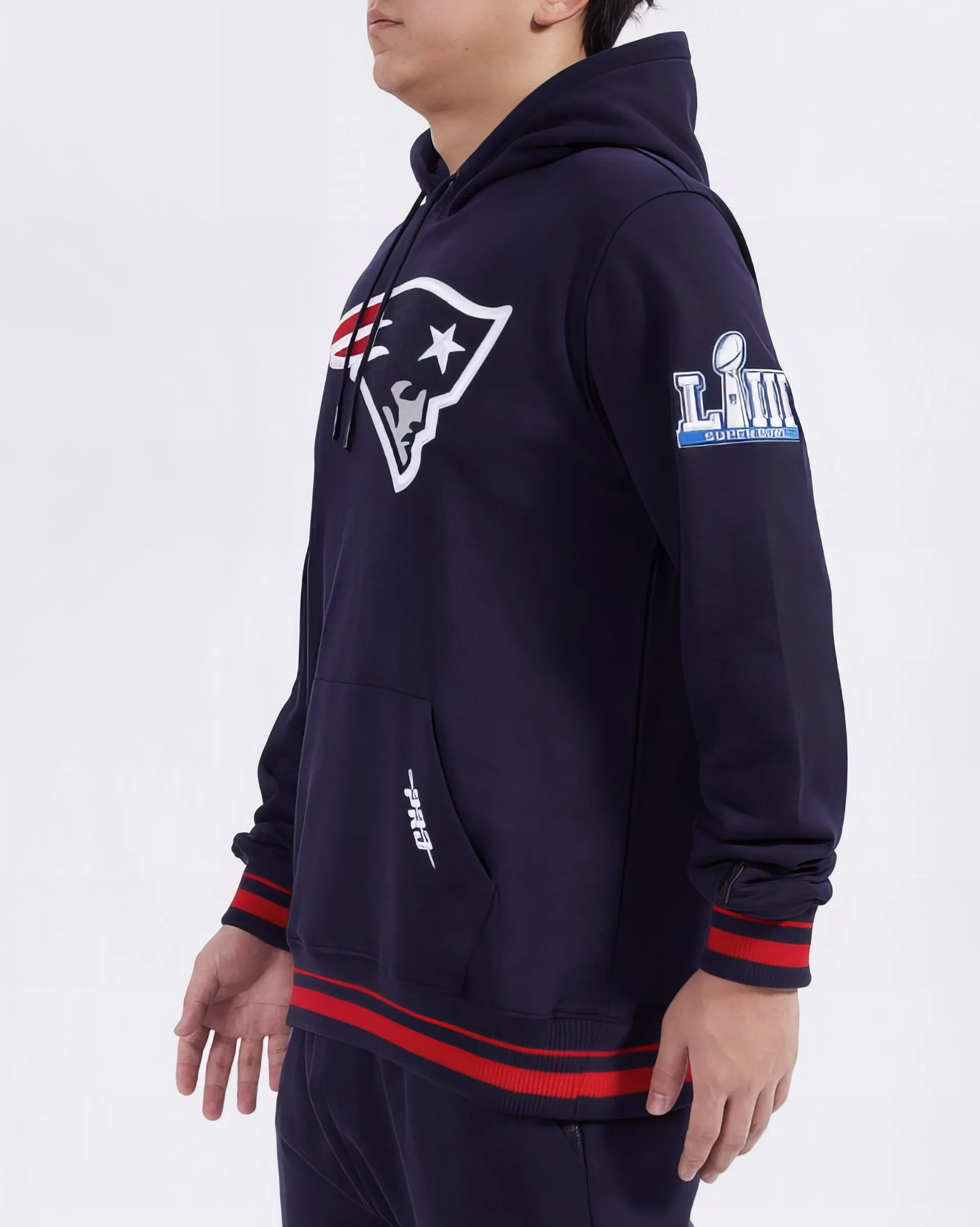 Sudadera Con Gorro Mash Up Pro Standard New England Patriots