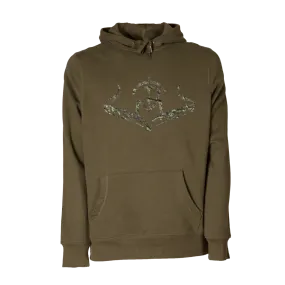 Sudadera de caza hombre Logo Camo Pasión Morena